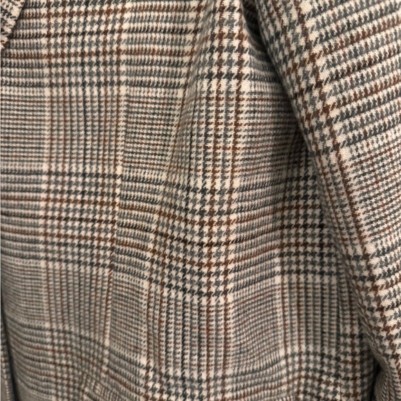 Houndstooth pattern 1 button blazer - Picture 6 of 7